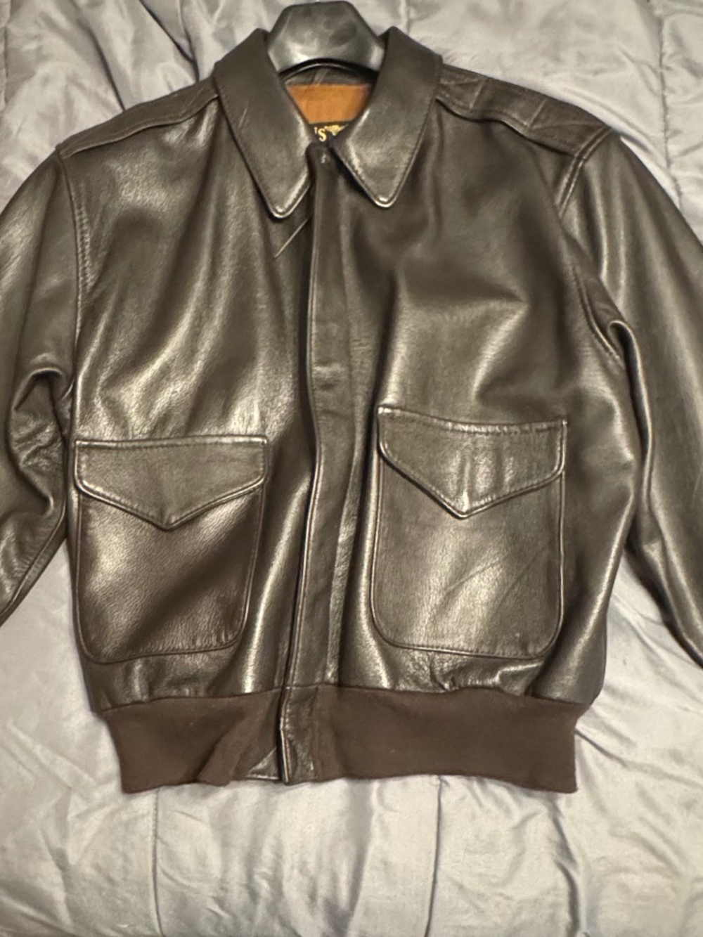 US wings flight jacket A2